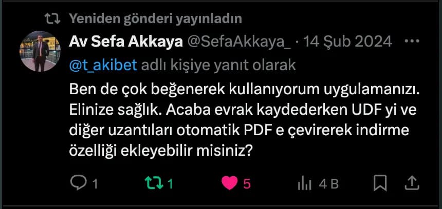 T-akibet Chrome Web Store yorumu